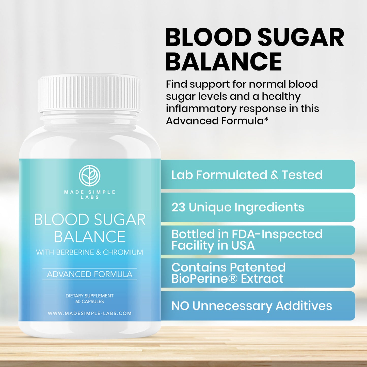 Blood Sugar Balance Advanced Formula